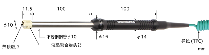 揭阳高性能静止表面用温度传感器　S系列 E型热电偶 S-311E-01-1-TPC1-ANP K型热电偶 S-311K-01-1-TPC1-ANP