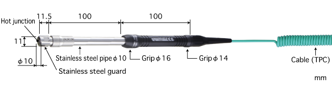 全国E型热电偶 SX-371E-01-1-TPC1-ANP K型热电偶 SX-371K-01-1-TPC1-ANP