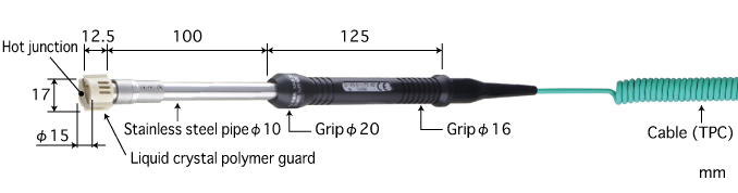 西双版纳E型热电偶 SX-161E-01-1-TPC1-ANP K型热电偶 SX-161K-01-1-TPC1-ANP