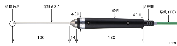 澳门E型热电偶：BS-21E-010-TC1-ANP K型热电偶：BS-21K-010-TC1-ANP