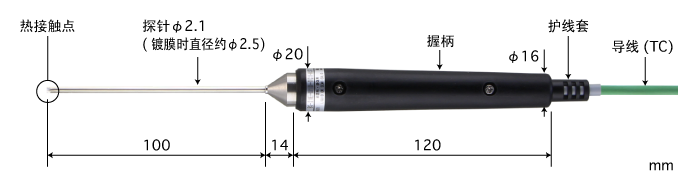 吴忠E型热电偶：BS-22E-010-TC1-ANP K型热电偶：BS-22K-010-TC1-ANP