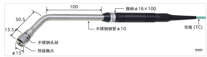 普洱E型热电偶：AX-232E-01-1-TC1-ANP K型热电偶：AX-232K-01-1-TC1-ANP