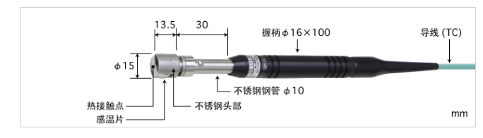 永州E型热电偶：AX-231E-00-1-TC1-ANP K型热电偶：AX-231K-00-1-TC1-ANP