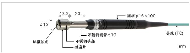 贵州E型热电偶：A-231E-00-1-TC1-ANP K型热电偶：A-231K-00-1-TC1-ANP