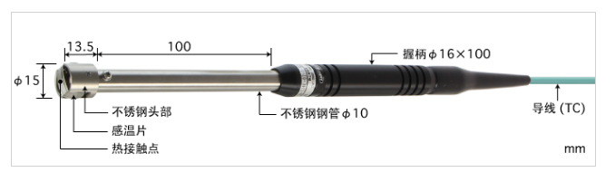 佳木斯E型热电偶 A-231E-01-1-TC1-ANP K型热电偶 A-231K-01-1-TC1-ANP