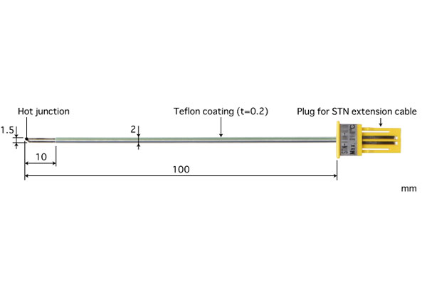 K型热电偶：STN-31K-010